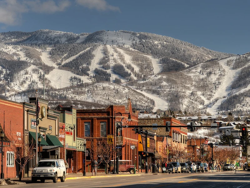 Steamboat town © Larry Pierce/Steamboat Ski Resort