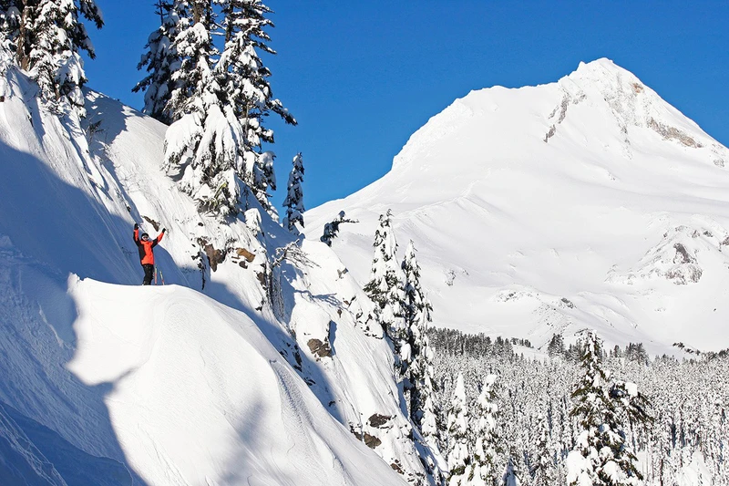 Mt Hood Skier