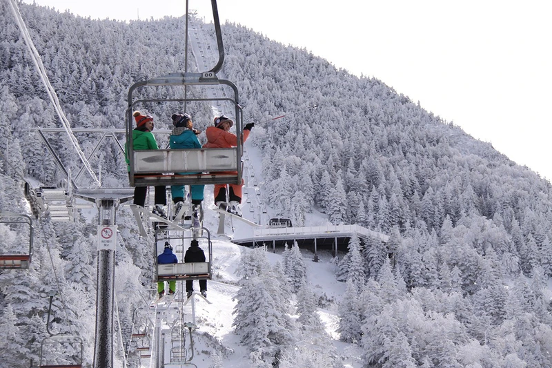 Shiga Kogen Chair Lift