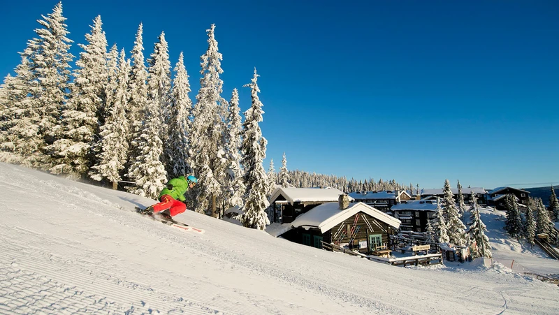 Kvitfjell Skiing Middle Station
