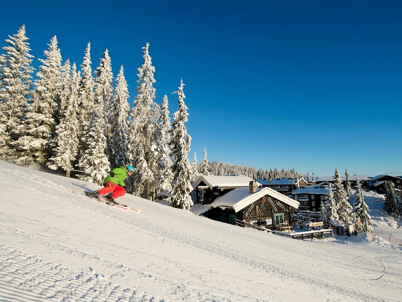 Kvitfjell Skiing Middle Station