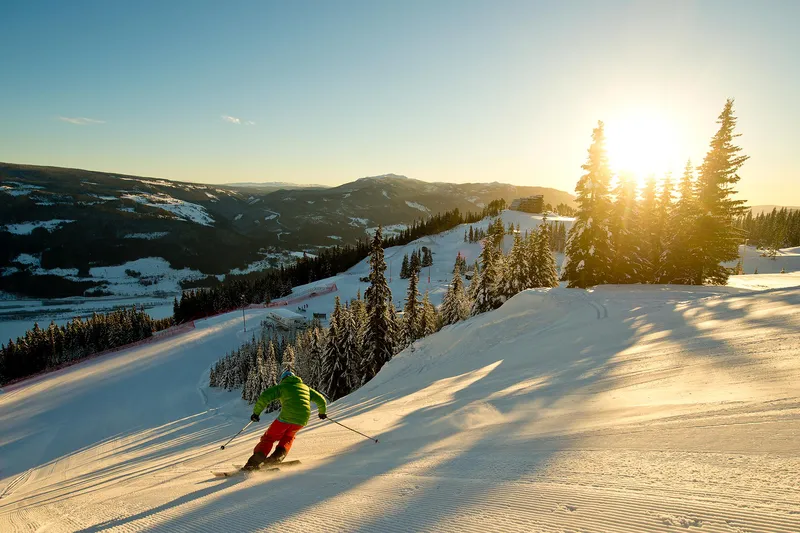 Kvitfjell Skiing Mid Station