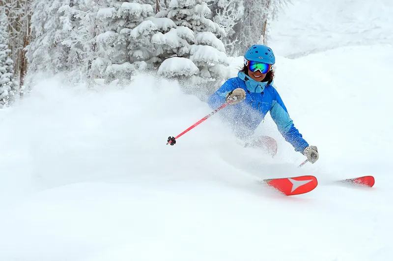 Steamboat Pow Tree Skier © Larry Pierce / Steamboat Ski Resort 6x4