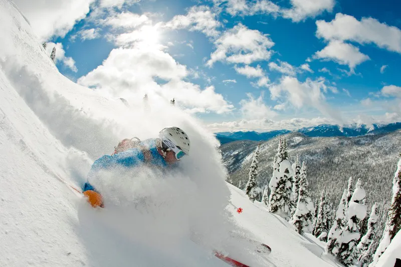 Whitewater Bluebird Powder © Doug Le Page 6x4