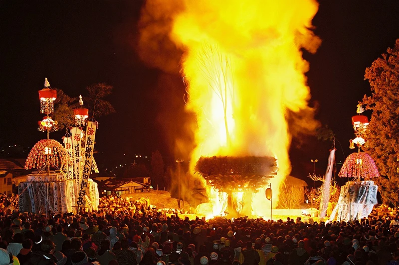 Nozawa Onsen Fire Festival