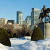 Boston public garden