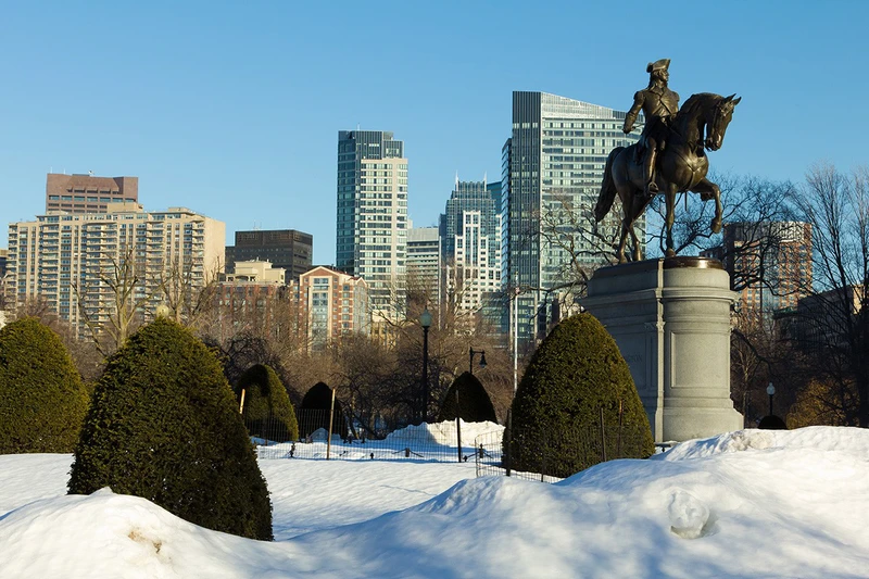 Boston public garden