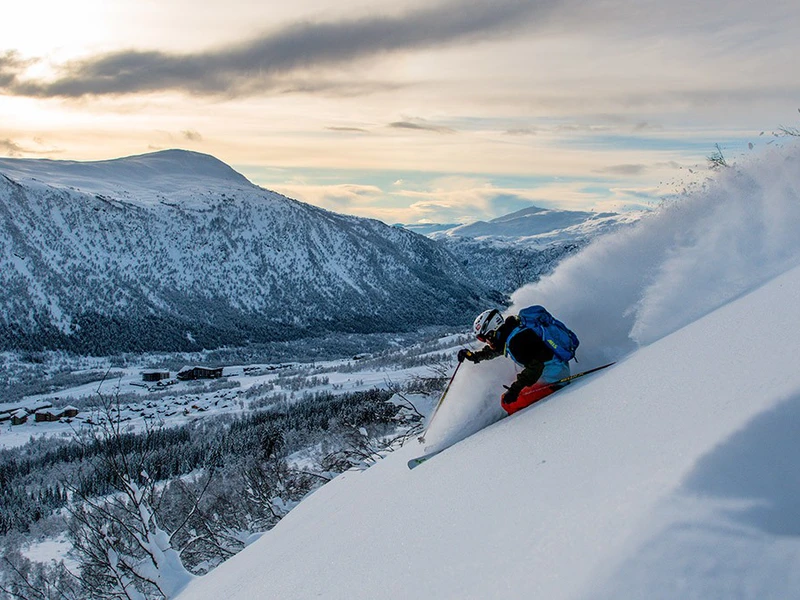 Myrkdalen Powder View © Sverre F. Hjørnevik