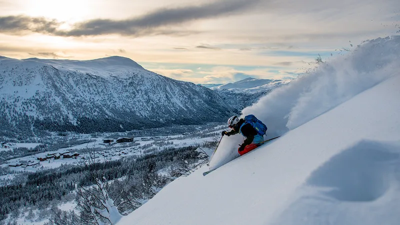 Myrkdalen Powder View © Sverre F. Hjørnevik