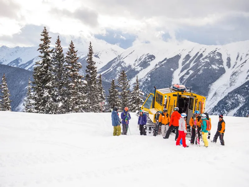 Aspen Snowcat Powder Tours Snowcat