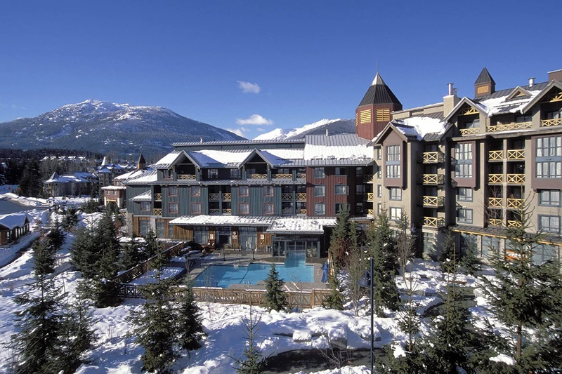 Delta Hotels by Marriott Whistler Village Suites Exterior Winter