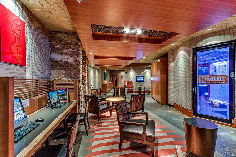 Listel Whistler Hotel Lobby and Vodka Ice Room