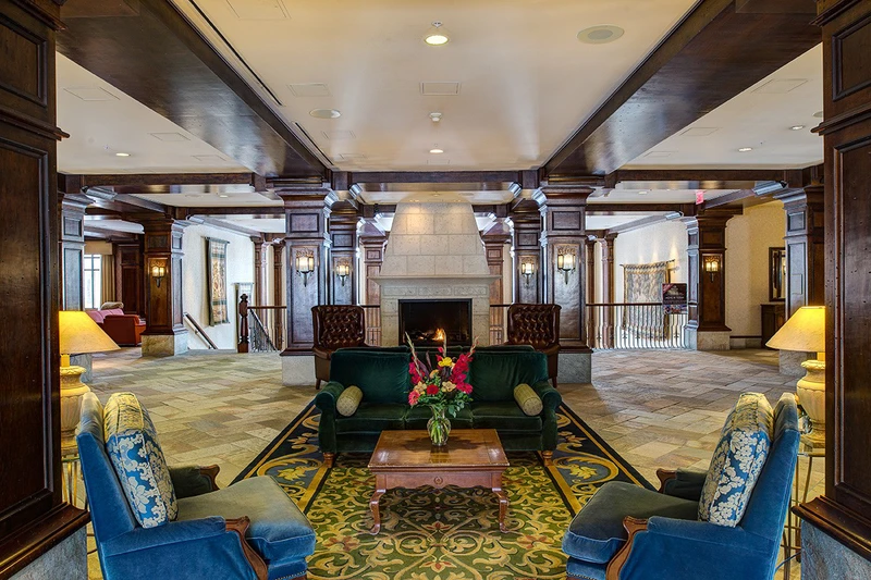 Sun Peaks Grand Hotel Lobby