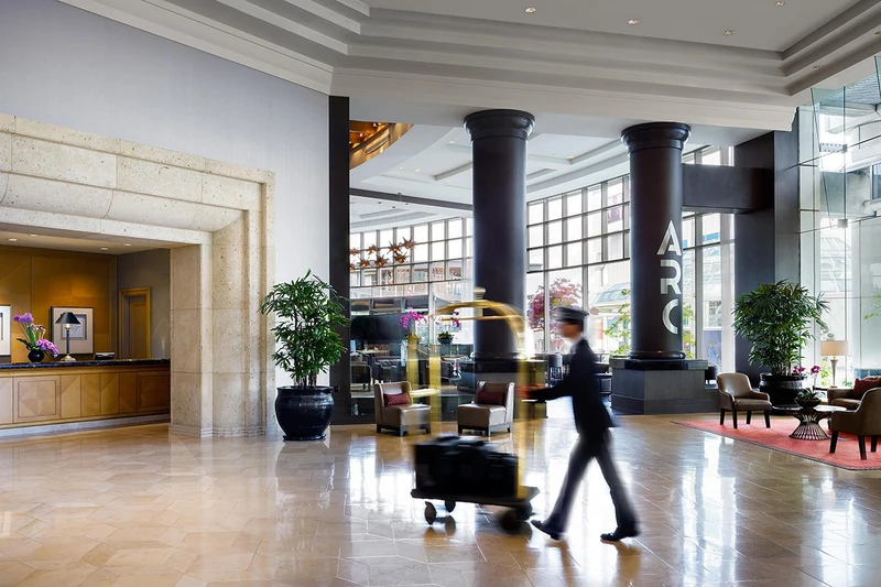 Fairmont Waterfront Vancouver Lobby