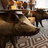 Scandic Byporten Lobby Pig