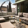 Scandic Byporten Outdoor Seating Area