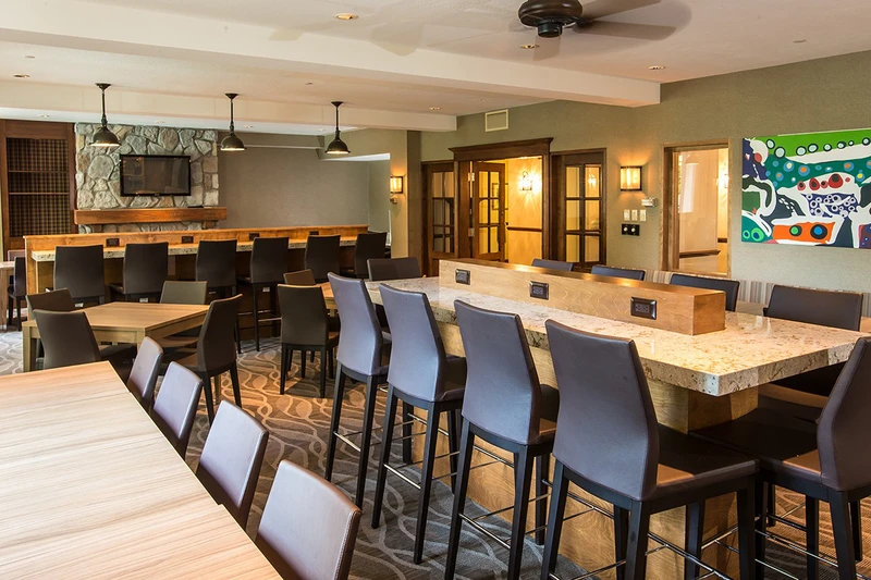 The Holiday Inn Express Breakfast Area