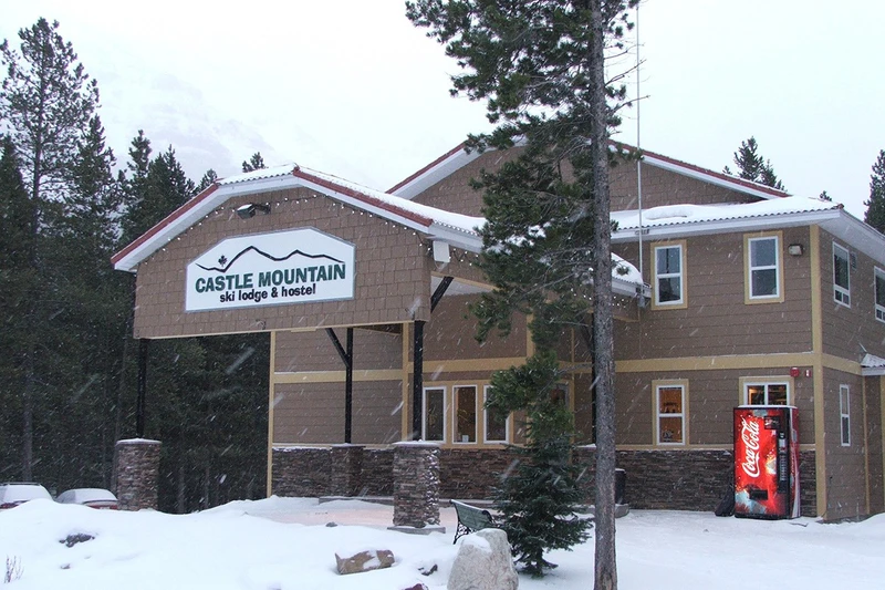 Castle Mountain Ski Lodge Exterior