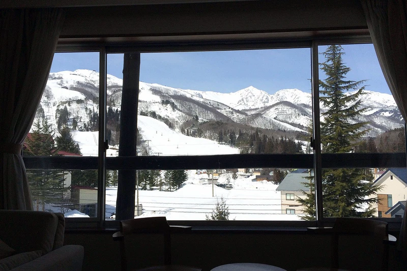 Hotel Goryukan - View of Slopes