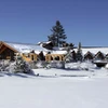 Edgewood Tahoe Hotel - Exterior in Snow