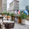 Fairmont Queen Elizabeth Outdoor Terrace
