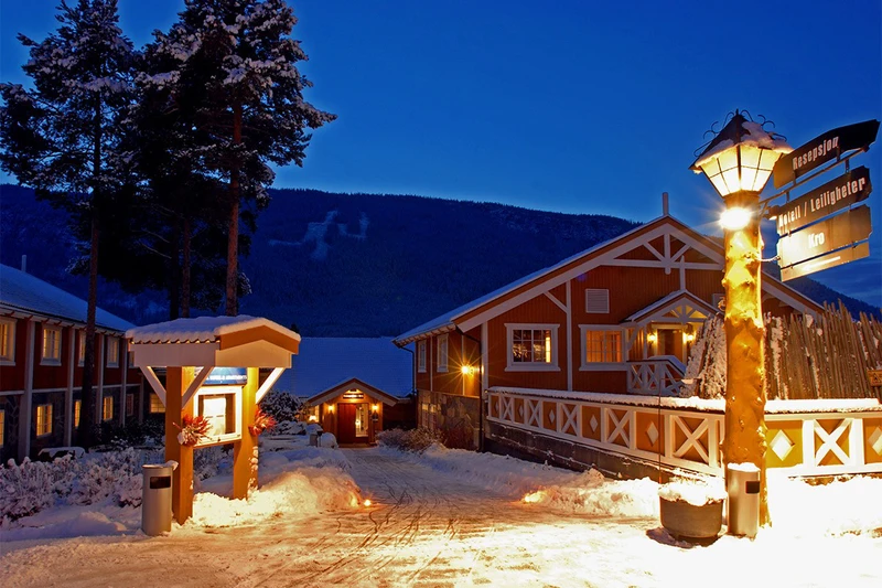Hafjell Hotel Entrance