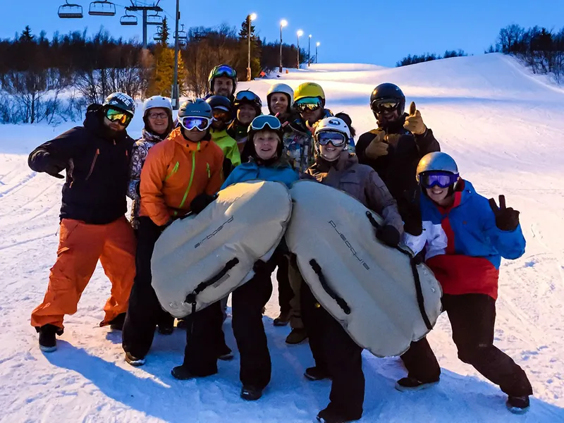 Beitostølen Ski Weekend Airboarding
