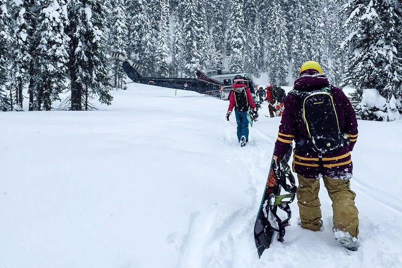 Selkirk Tangiers - End of heli-skiing