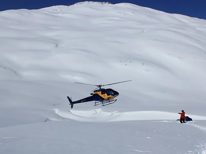 Heli-skiing in Alaska with Chugach Powder Guides