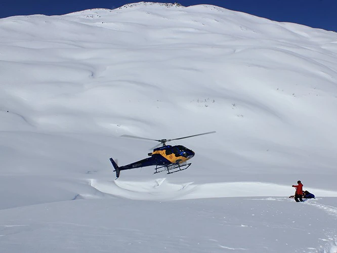 Heli-skiing in Alaska with Chugach Powder Guides