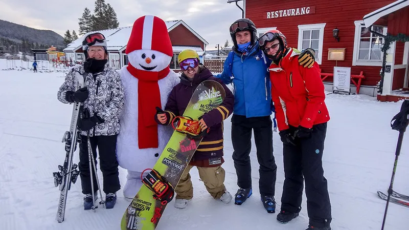 Ski Safari with Valle, Sweden December 2016