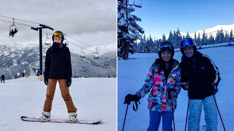 Jade-Marie and Kathleen in Whistler