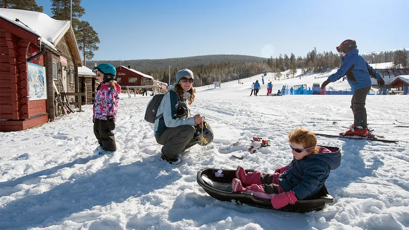 Stöten Family Ski and Sled