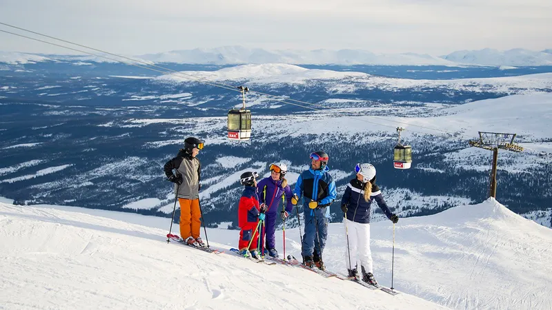 Åre Family © Ola Matsson / Skistar