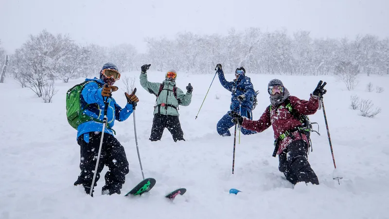 Kiroro Powder Day Group