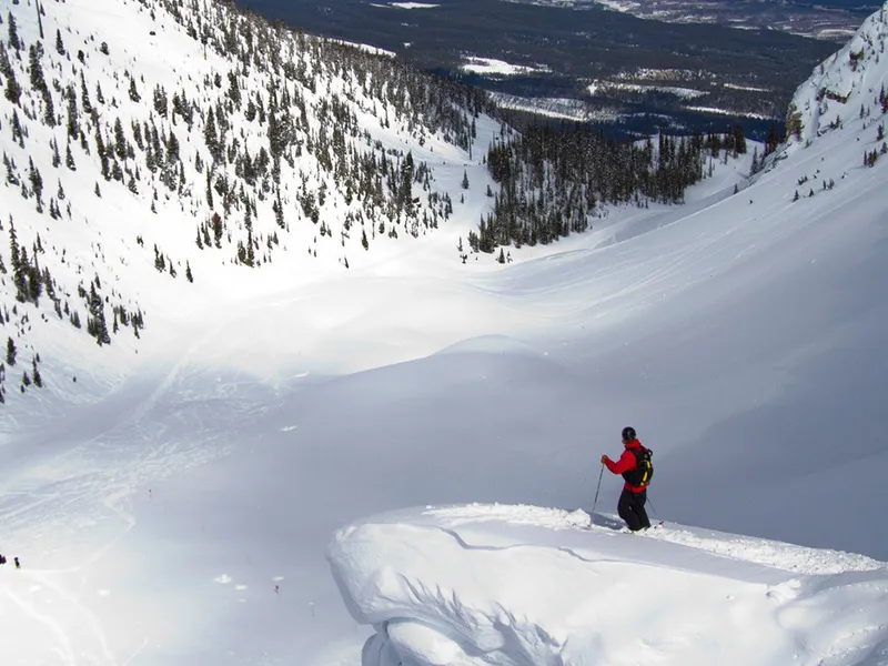 Kicking Horse - Overlooking Bowl © Andrew Mirabato