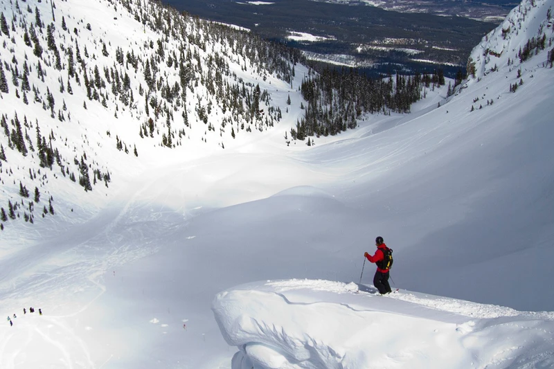 Kicking Horse - Overlooking Bowl © Andrew Mirabato