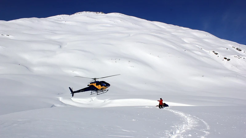 Chugach Powder Guides Landing