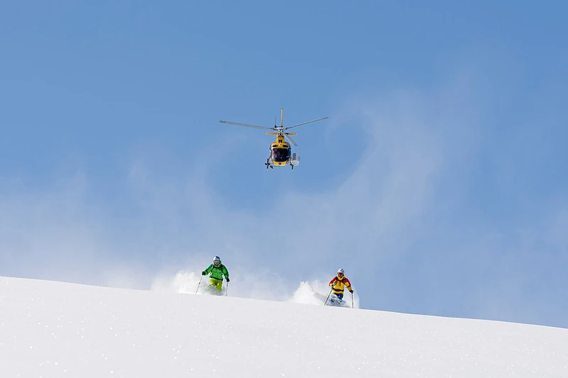 Heli Skiing In Riksgransen