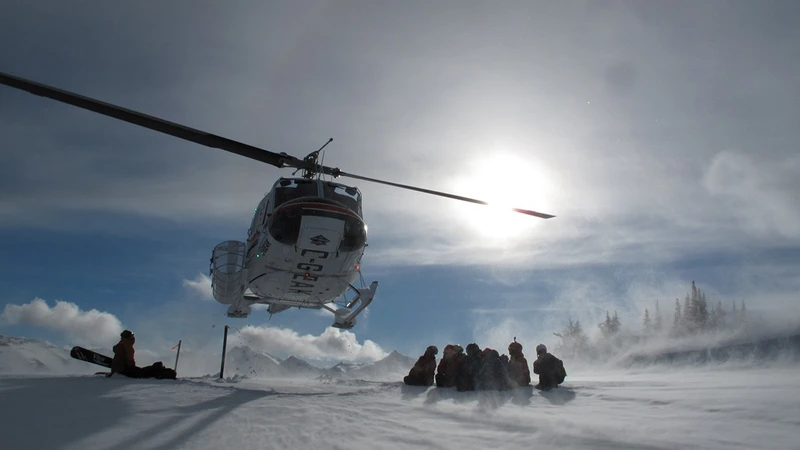 Heli Close Up © Purcell Heli Skiing