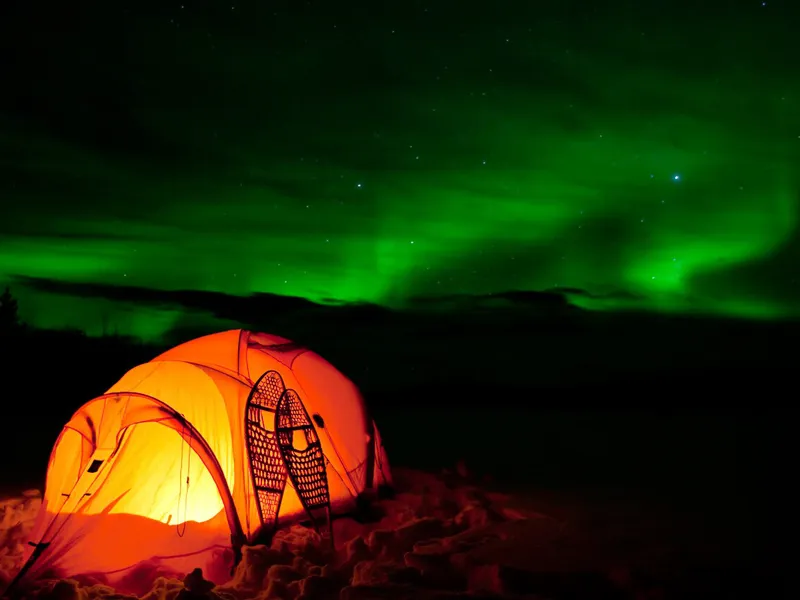 Yukon Northern Lights Camping