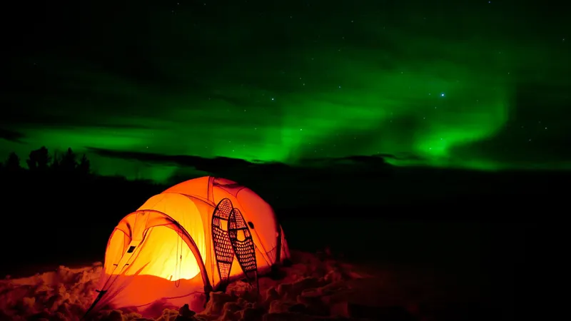 Yukon Northern Lights Camping