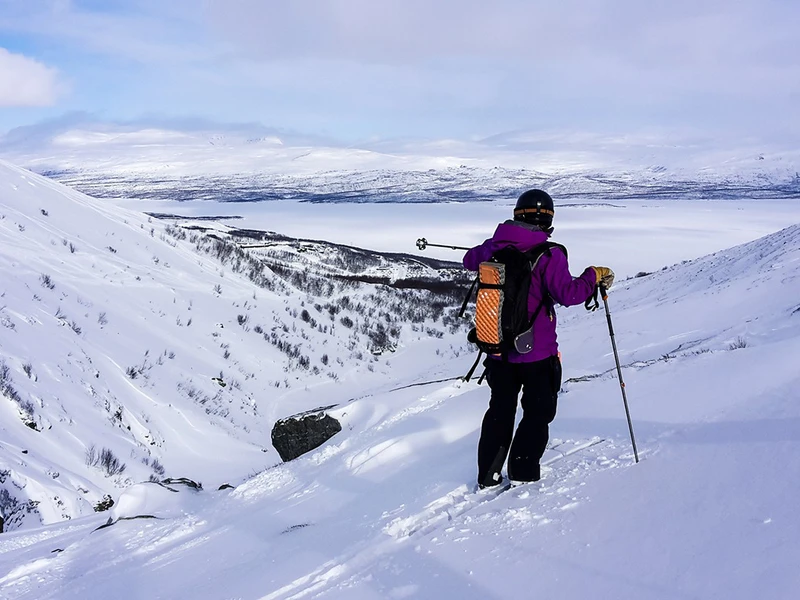 Ski Guiding in Bjorkliden, Sweden