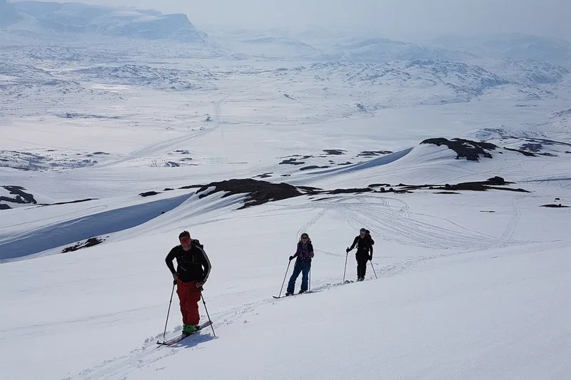 Ski Touring In Riksgransen