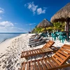 Mexican Riviera Beach Sunbeds