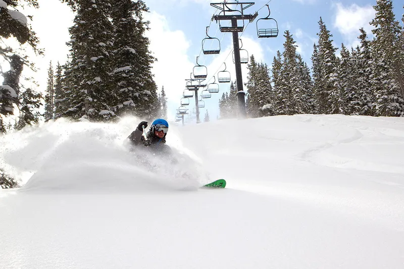 Winter Park Powder Lift Line © Eric Wheeler