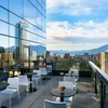 Sheraton Vancouver Wall Centre Sheraton Club Lounge Balcony
