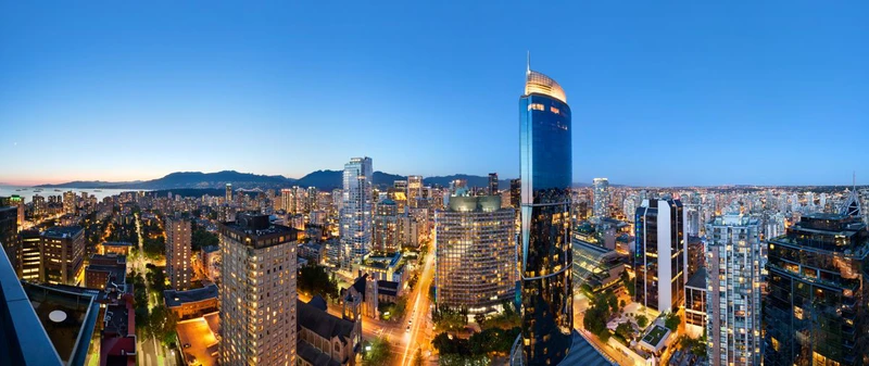 Sheraton Vancouver Wall Centre Panorama