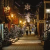 Pedestrianised Quebec City at Christmas © Denisse Leon