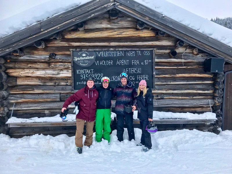 5d5fb4d0e4b64 Jack Andy Ross and Helen in Kvitfjell